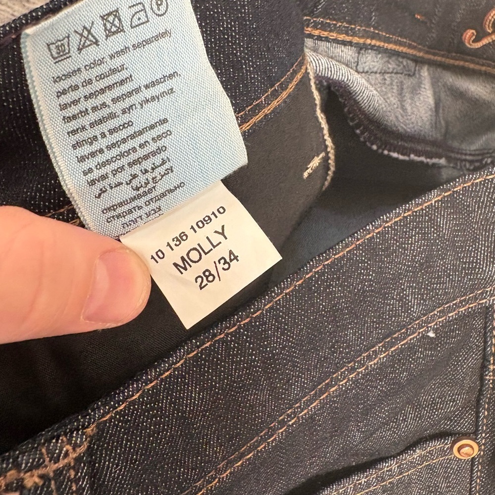 Mavi Jeans Molly Mid Rise Boot Cut Size 28 - Picture 3 of 5